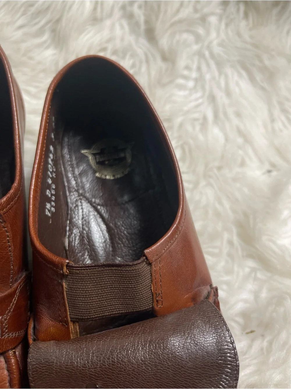 Florsheim Classic Men's Brown Leather Loafers SZ 7.5